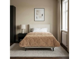 Vidaxl Duvet De Ano Inteiro 140 X 220 Cm Não Cinzento-acastanhado