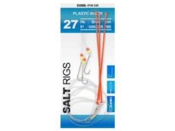 Anzol Montado Salt Plastic Boom Cinzento 6Spro