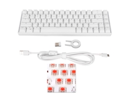Teclado Mecânico Gamer Rgb Com 68 Teclas