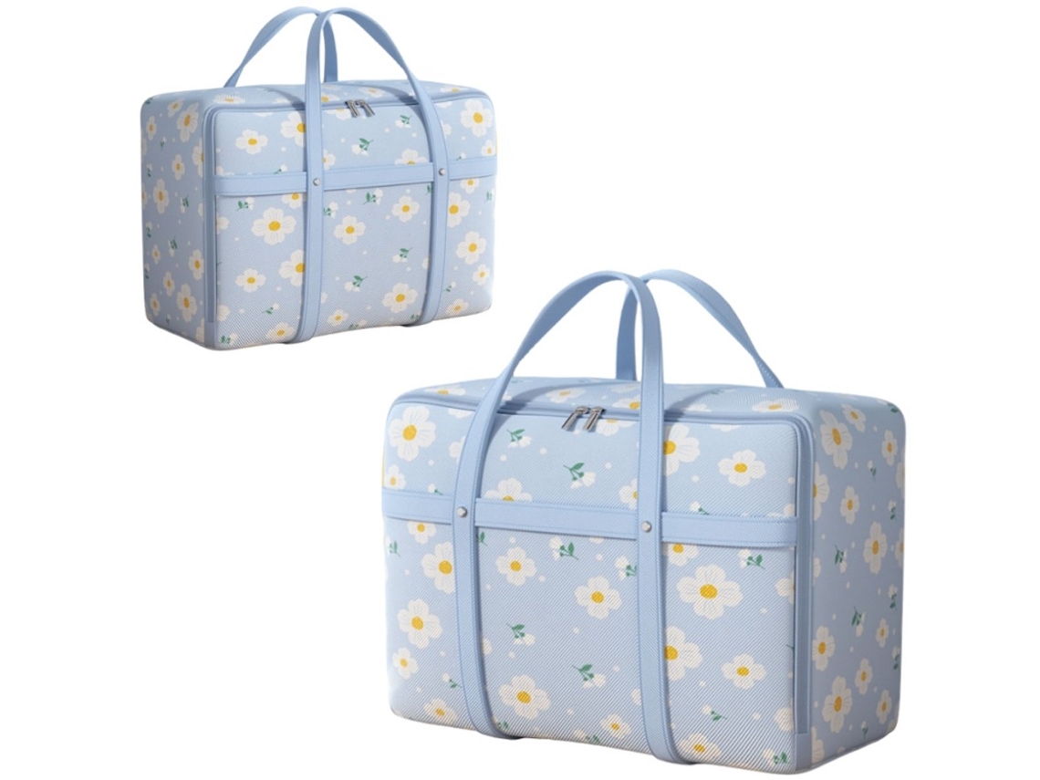 Saco Organizador Em Tecido Oxford Com Fecho De Correr, Para Roupas E Roupa De Cama, Armazenamento Sazonal, Viagens, Mudanças