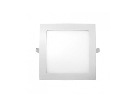 Downlight LED Quadrado Ultraslim Embutida 9W 720lm 13x13cm Branco Eilen