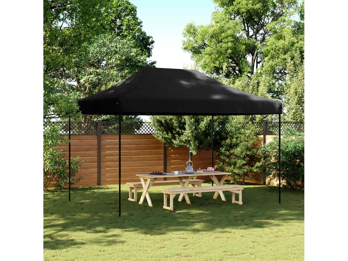 Vidaxl Tenda De Festa 279 X 410 X 315 Cm Preto Tecido Oxford