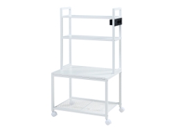 Mesa Impressora Roll-Up Svanaldsvipp (100 x 55 x 38 cm), Branca. [EN.CASA]