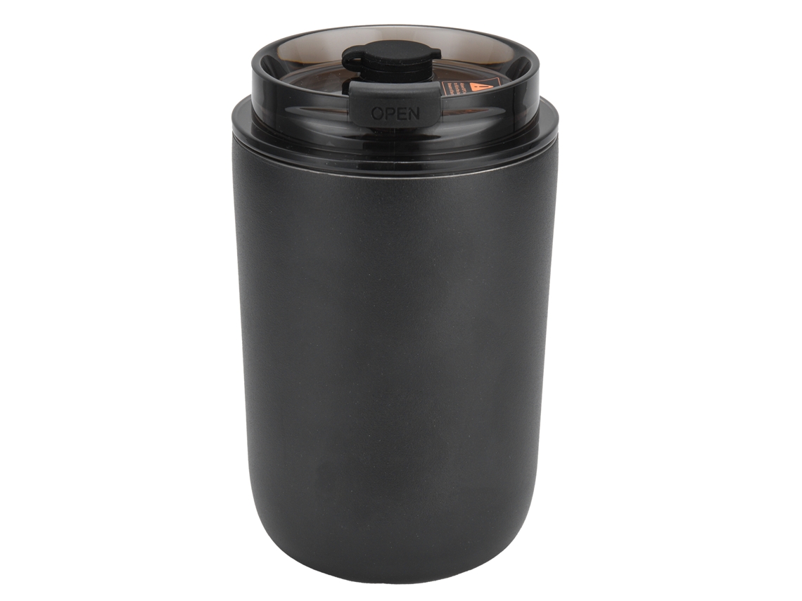 Copo de Café 280ml Silicone Aço Inox Portátil Presente Aniversário