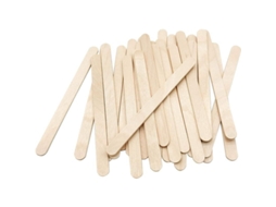 2026 200 Palitos de Madeira para Manufaturas e Sorvetes, 11,4 Cm de Comprimento, Palitos Naturais para Diy