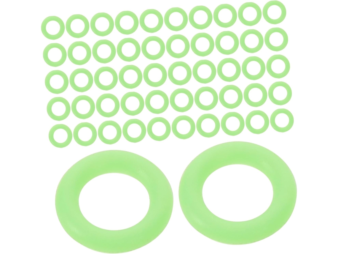 Anéis De Silicone Para Estacas De Barraca, 250 Anéis