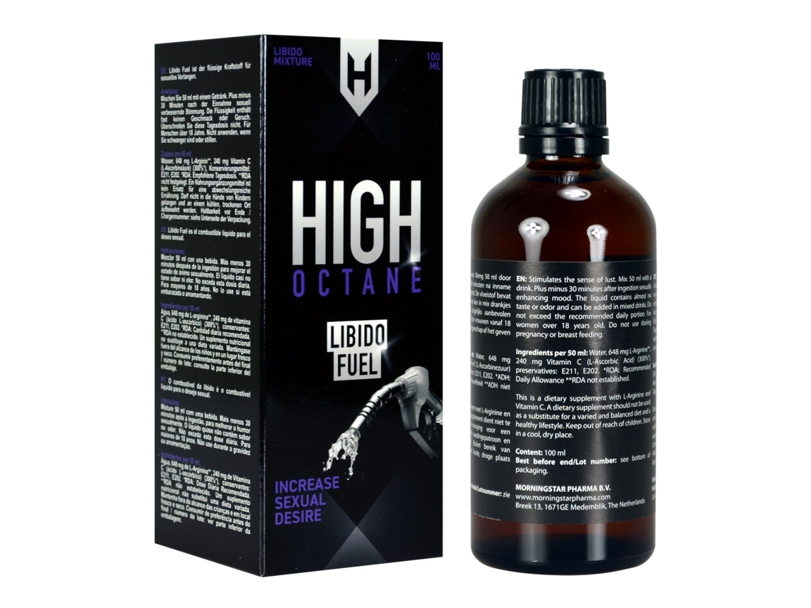 High Octane Afrodisíaco Unisex Libido Fuel 100 Ml MORNINGSTAR