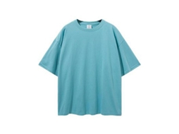 Camiseta De Algodão De Alta Qualidade Leve Confortável Slim Fit Para Verão E Uso Casual Verde Médio
