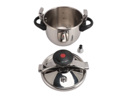 Laxiscreed Panela De Pressão Mini Em Aço Inoxidável 3l Para Cozinhar Com Segurança