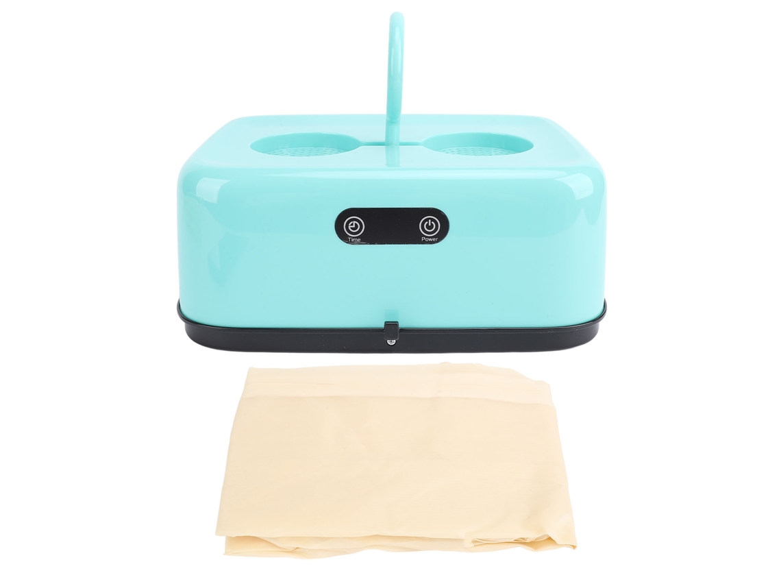 Secadora Portátil de Roupas Plegável e Multifuncional 100‑240V com Design Verde