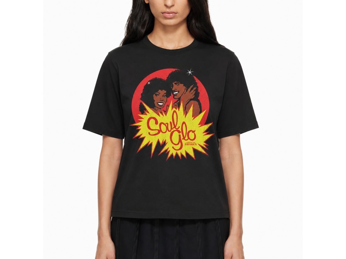 Rockinstone Coming To America Black Adult T-shirt Size:s
