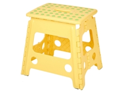 Banquinho Dobrável Portátil com Alça para Banheiro, Cozinha, Jardim e Camping AQUAFORGE