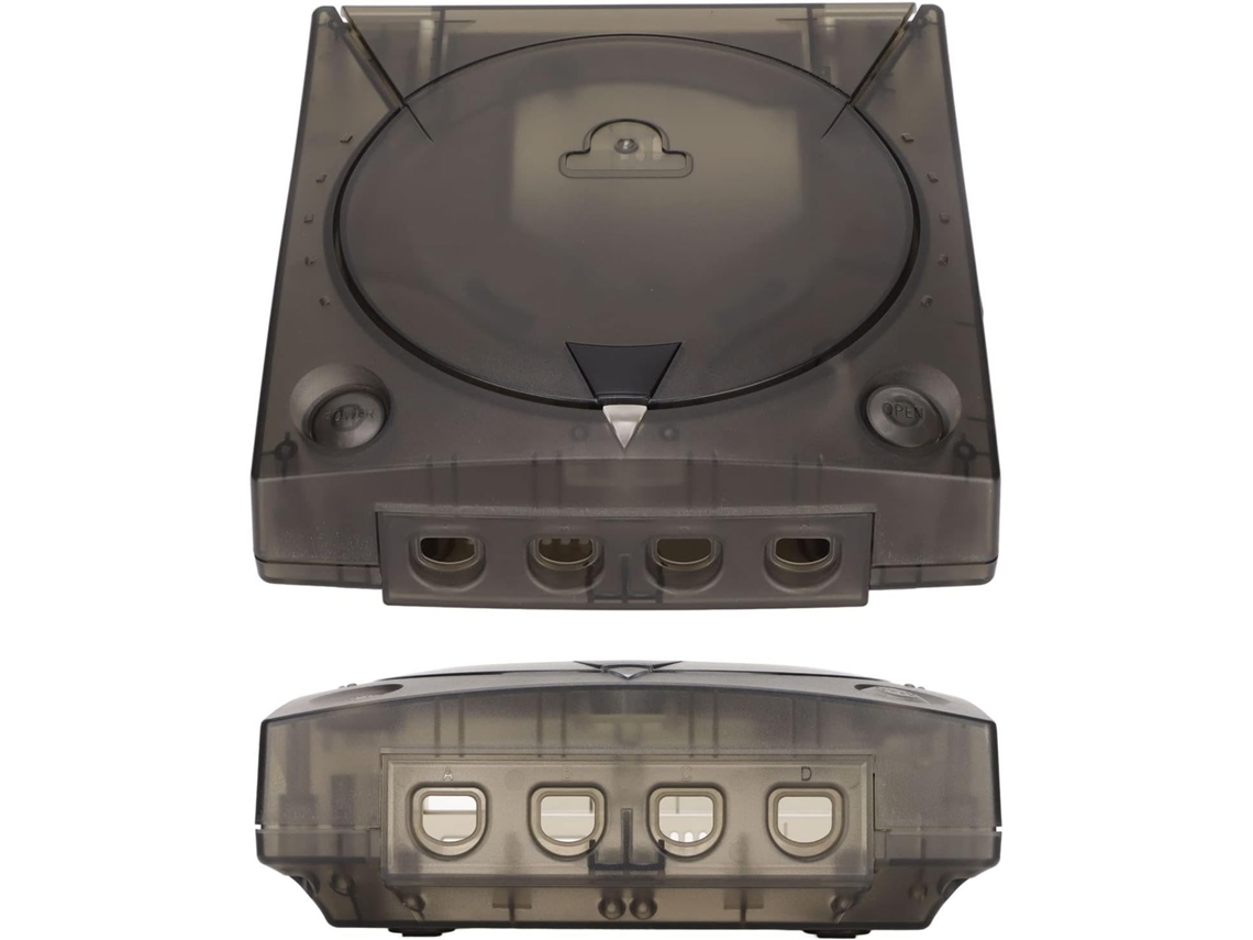Capa SFUSHOS Translúcida para Dreamcast com Absorção de Impacto