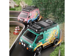 Verdedlk 585 132 Rtr 1/24 2.4g 4wd Rc Esportivo Ônibus Drift Off road Camping Van Luz Led Alta Velocidade Brinquedo Aventura MDUG