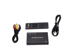 Reprodutor De Mídia Hd 4k Multifuncional Nanotecnologia A7 Com Controle Remoto