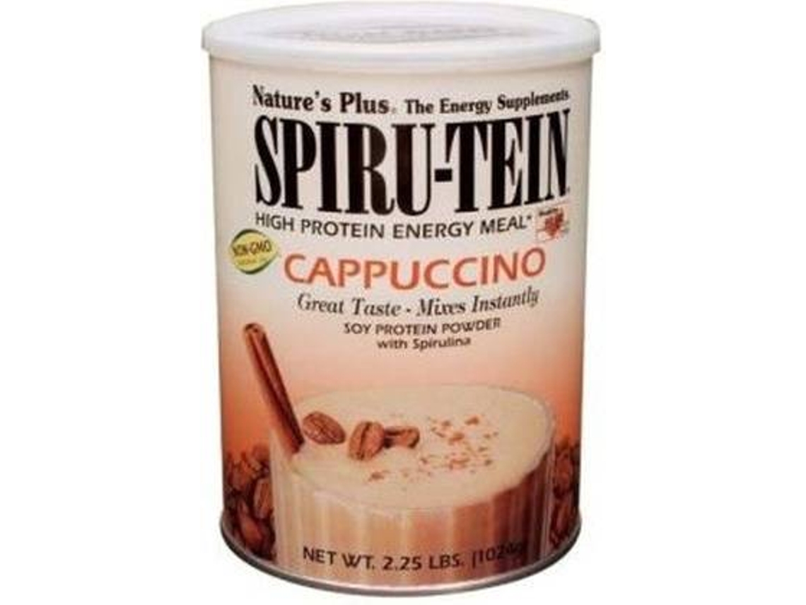 Suplemento Alimentar NATURES PLUS Spiru-Tein (512 g (Cappuccino))