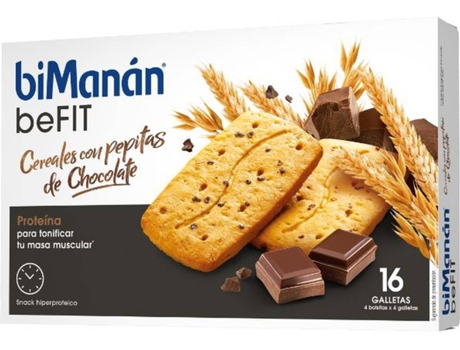 Bolas de cereais Arkopharma Pro com gotas de chocolate 16 unidades