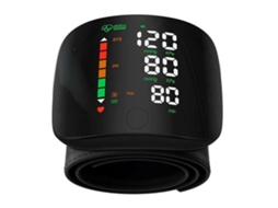 Monitores Digitais de Pressão Arterial Pulso com Máquina Bp Recarga Automática Tela Grande para Idosos Viagem em Casa GOKOCO