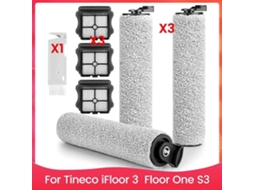 Escova De Rolo De Substituição Para Aspirador De Pó Sem Fio Ifloor 3 E Floor One S3, Incluindo Rolos De Escova E Filtros Hepa._ptg