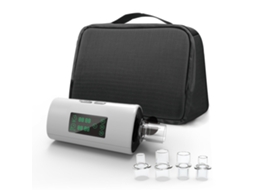 Limpiador Do Sistema Respiratório Com 3 Modos Carregável Via Usb Com 4 Adaptadores