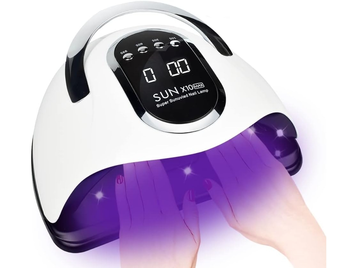 Lâmpada Uv Led De 280w Para Unhas, Secagem Rápida, Compatível Com Uso Doméstico E Profissional (66-)