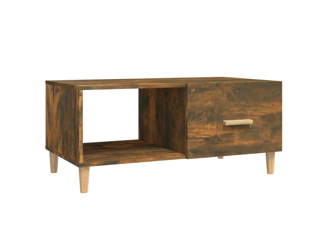 Mesa de centro VIDAXL Marrom Madeira processada (89,5x50x40 cm)
