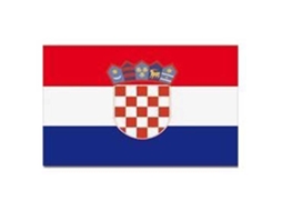 Bandeira Da Croácia Vermelho 30 X 45 Cmplastimo