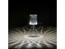 2026 lâmpada de Mesa de Cristal Moderna com Luz Noturna Romântica Controle Táctil Acrílico Portátil Decorativa para Quarto Sala Estúdio Restaurante