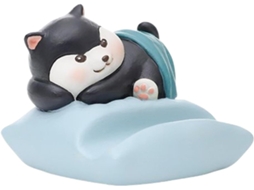Suporte Para Celular Em Formato De Gato Feito Resina Design Fofo Base Antiderrapante Decorativo Permite Usar O Com As