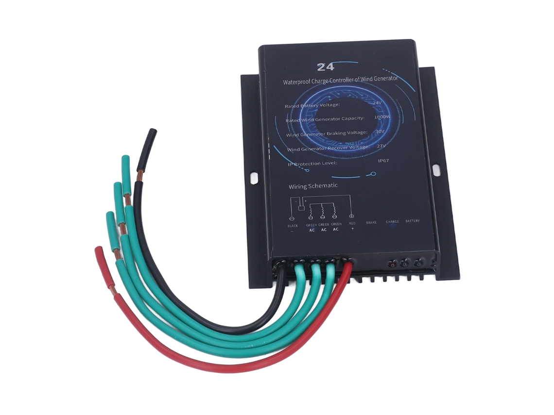 Controlador Híbrido Eólico Carregamento Automático