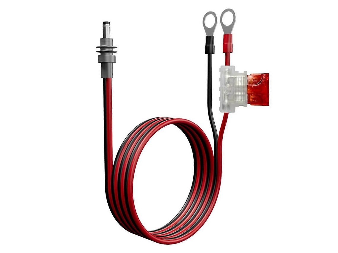 Para Mini Cabo De Alimentação, Extensão À Prova Dágua, Abraçadeira De Cabo 14awg Com Suporte Para Fusível Automotivo, Conector Atc/ato Dc B Slowmoose