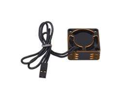 Ventilador Resfriamento Motor Esc 25mm 19000rpm Ouro Rc