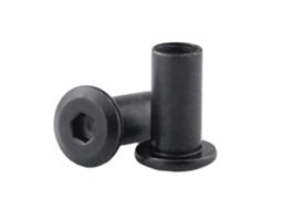 10 Peças M3 M4 M5 M6 M8 Rebite De Cabeça Sextavada Com Encaixe Preto M3x15mm X10