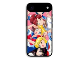 Capa Para Iphone 17 Com Personagens De Sailor Moon