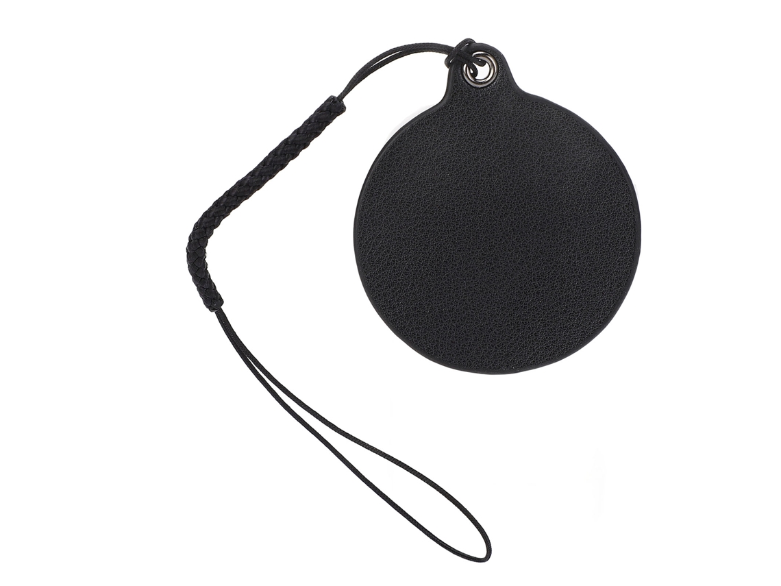 Lens Protective Cap For Evo Print Camera Genuine Leather Lens Cover With Carrying Rope 4.7cm Diameter LAXISCREED