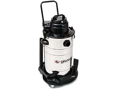 Aspirador Profissional De Inox Gisowatt Industrial 70 1350w 55l/seg