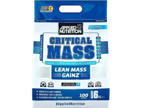 Suplemento Alimentar APPLIED NUTRITION Massa Crítica Chocolate (6000 g)