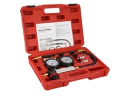 Kit Detector De Fugas De Cilindro Para Motor De Gasolina Com Duplo Manômetro E Caixa Hermética