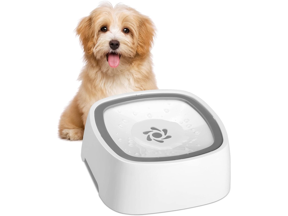 Tigela Flutuante Para Água, Capacidade 1,5 L, Proteção Contra Respingos E Derramamentos, Base Antiderrapante, Para Refeições E Hidratação Diária