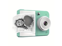 Câmara Digital Gertiz Câmera Instantânea Infantil Com Tela De 2,4 Polegadas 1080p Azul