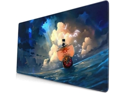 Mouse Pad De Anime One Piece Com Luffy, Roronoa, Zoro E Nami Para Laptop. Brilvibera