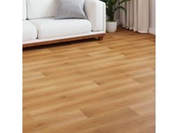 Vidaxl Piso Laminado Bege Claro 101 X 20 X 0,8 Cm 5 Unid.