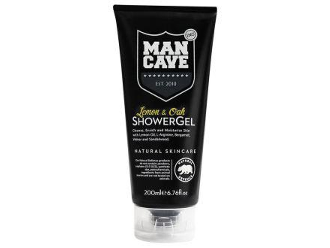 Mancave Gel banho limão e carvalho 200 ml