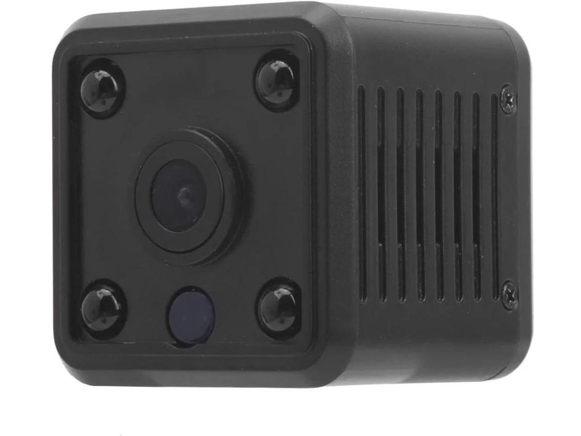 Mini Spy Camera Wifi 1080p Hd 120° Angular Aplicativo Transmissão Real Casa Escritório Preto Yizhood