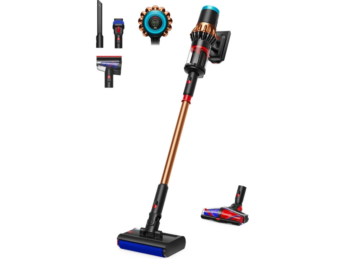 Aspirador Vertical DYSON com Função de Lavagem V16 Piston Animal Submarine (Outlet Caixa Aberta - Autonomia 70 min - 1.3 L - Cobre)