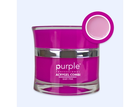 Acrygel Combi Baby Pink 50g Purple