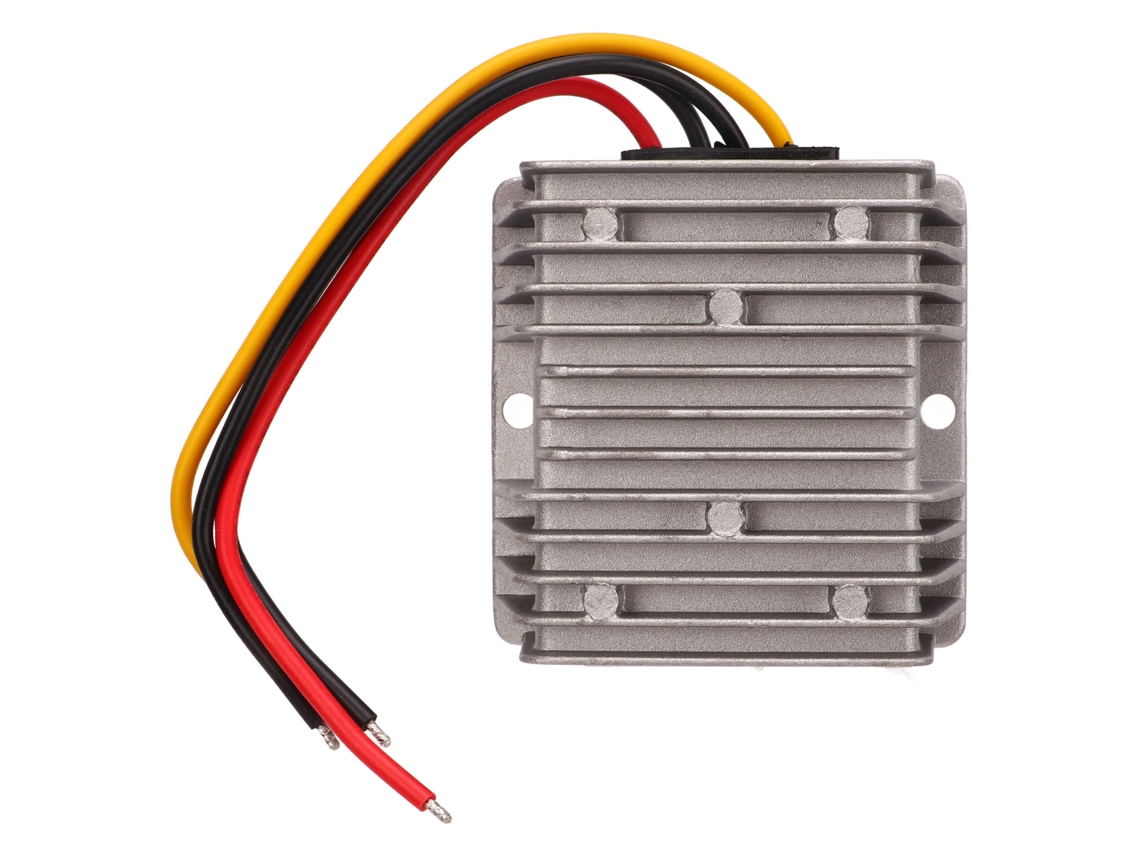 Conversor Dc Buck À Prova D'água De 8, 40v Para 12v 6a 72w Com Conversão Automática Boost E Buck, Ideal Para Carros, Barcos, Iates E Trens