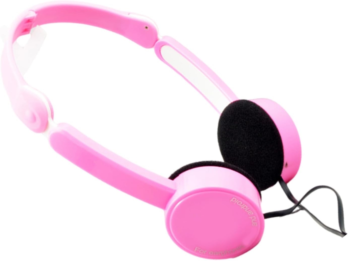 Fones De Ouvido Dobráveis Com Fio, Isolamento De Ruído, Estéreo, Com Microfone, Para Adultos E Adolescentes, Conector De