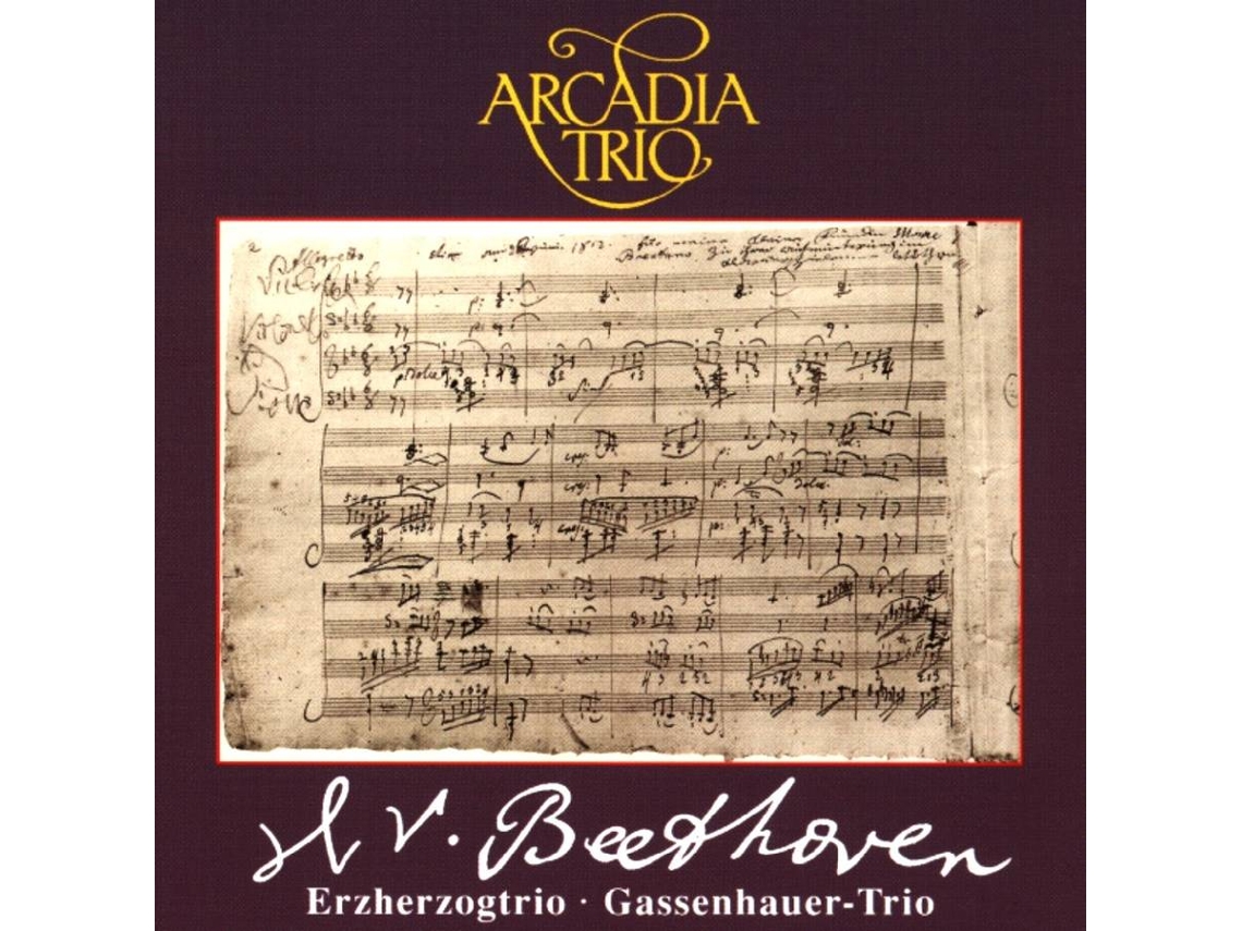 CD Arcadia Trio - Ludwig Van Beethoven (1CD)