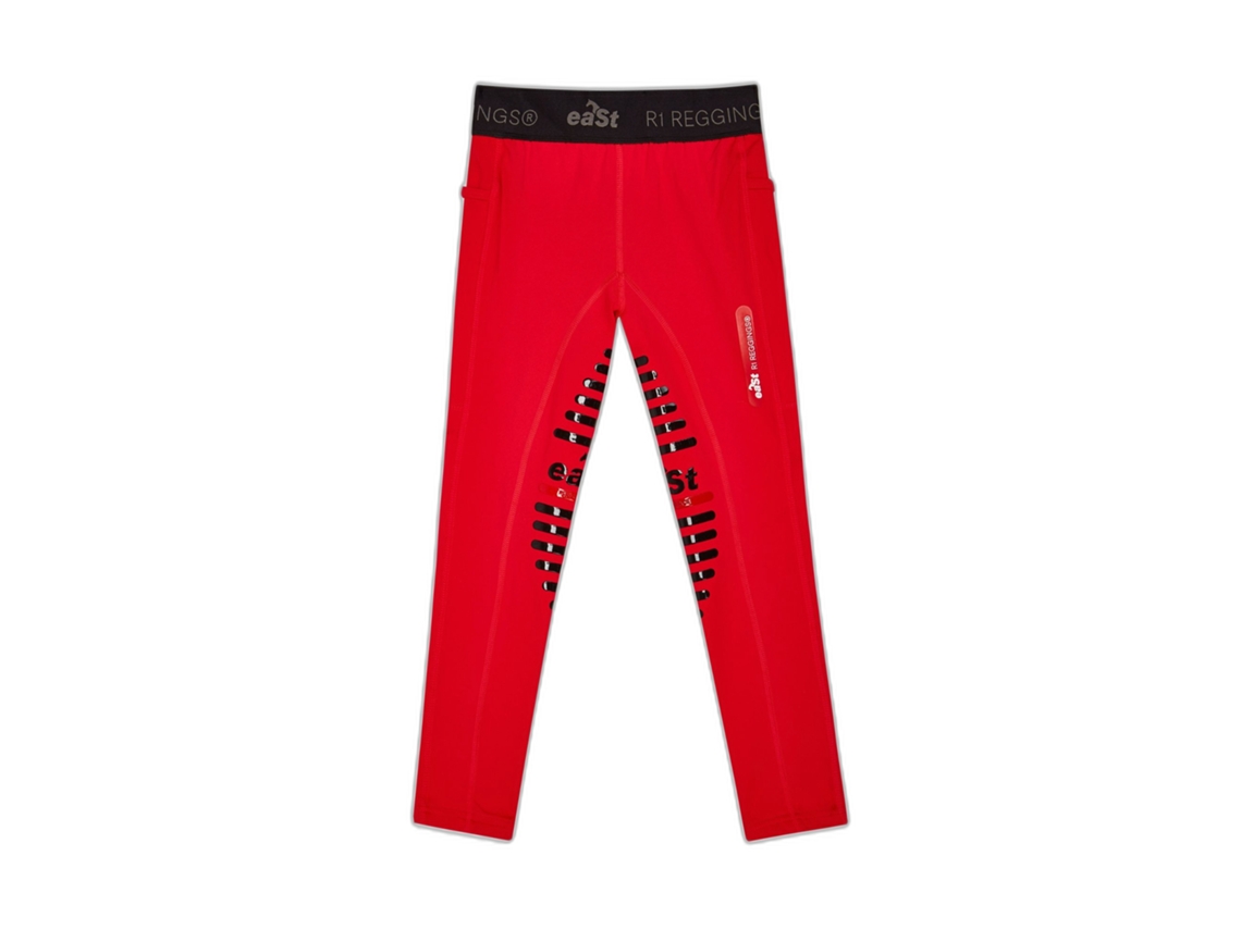 Legging de Equitação Mid Grip para Rapariga EAST Reggings R1